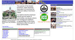 Desktop Screenshot of downtownjasper.org